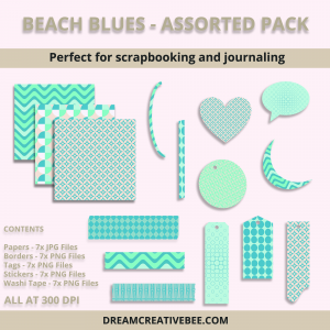 Beach Blues Assorted Pack