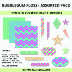 Bubblegum Floss Assorted Pack