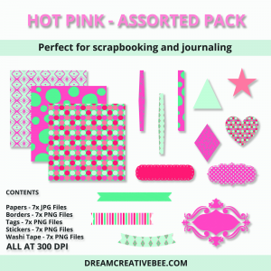 Hot Pink Assorted Pack
