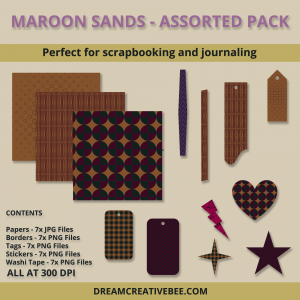 Maroon Sands Assorted Pack