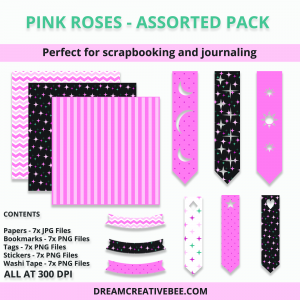Pink Roses Assorted Pack