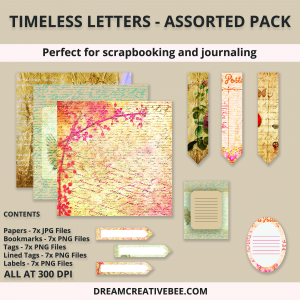 Timeless Letters Assorted Pack