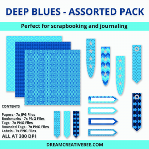 Deep Blues Assorted Pack