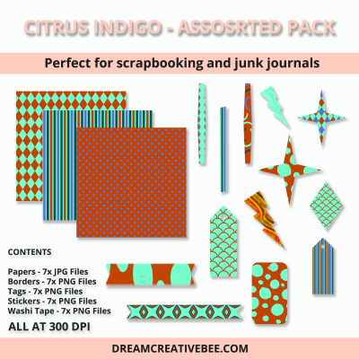 Citrus Indigo Assorted Pack