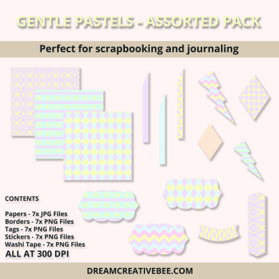 Gentle Pastels Assorted Pack