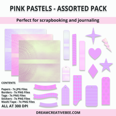 Pink Pastels Assorted Pack